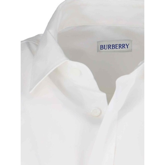 Burberry Ekd Logo Embroidered Shirt – White - NWT - Picture 5 of 5